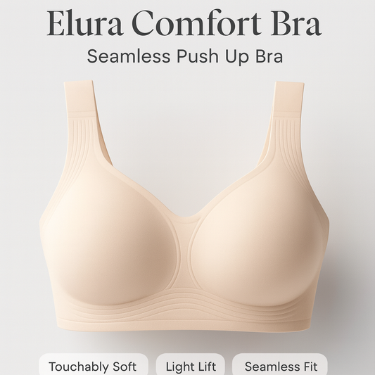 Elura Comfort Bra | Seamless Push Up Bra